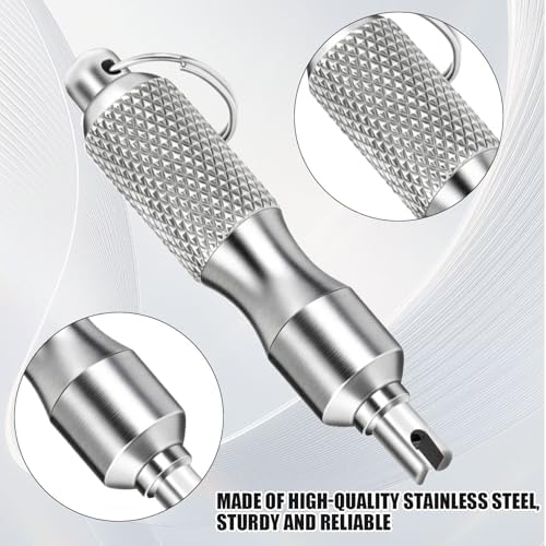 NEWHOOK Valve Stem Removal Tool Tire Valve Core Remover - Image 2