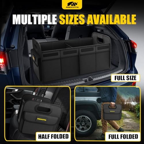 MIKKUPPA Car Trunk Organizer - 70L Foldable Car Storage - Image 5