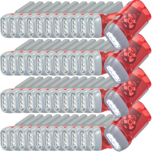 Leelosp 48 Hand Crank Flashlights by Leelosp