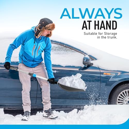 Plastic Snow Shovel for Car Folding Collapsible Emergency Shovel for Driveway - Image 5