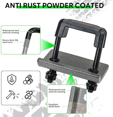 2" Hitch Tightener Anti Rattle Clamp, Heavy-Duty Stabilizer - Image 6