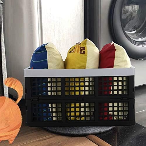 34-Liter Collapsible Milk Crates, Stackable Storage Basket - Image 5