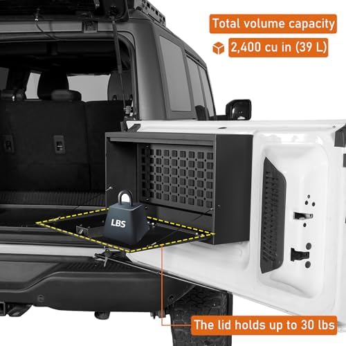 Hooke Road Tailgate Storage Lock Box - Image 3