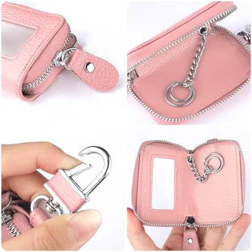 Car Key Fob Case for Replacing Old Key Fob Cover, Genuine Leather Car Key Case - Image 5