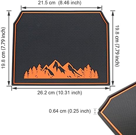 Dash Mat for Subaru Crosstrek Accessories 2012-2017, Forester 2014-2018 - Image 7