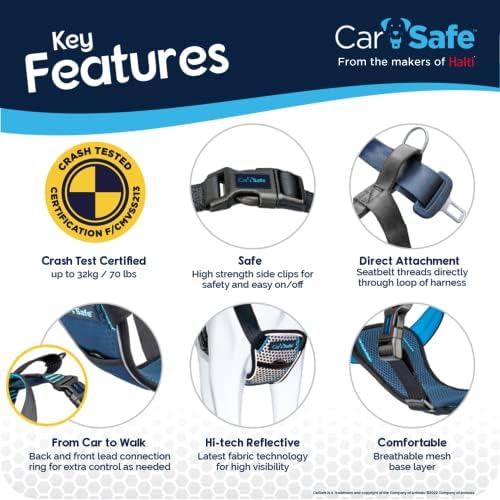 CarSafe Crash Tested Dog Safety Harness | Size L - Image 4