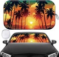 Windshield Sun Shade, Reflective Car Sunshade Blocks Heat, 57 x 31.5 in by Clothclose
