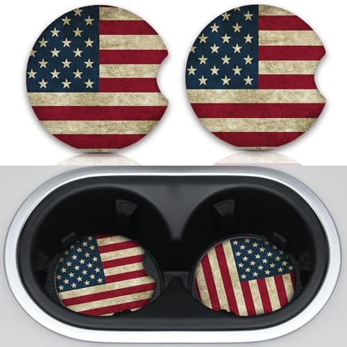 Car Coasters for Cup Holders，Car Cup Holder Coasters, 2 Pack Cup Holder by Unknown