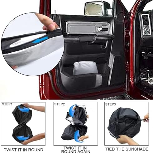2026 Upgrade Front Windshield Sunshade Fit - Image 6