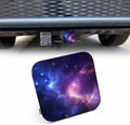 Galaxy Space Trailer Hitch Plug Cover Cosmic Star Field Universe Outer Space by Beabes