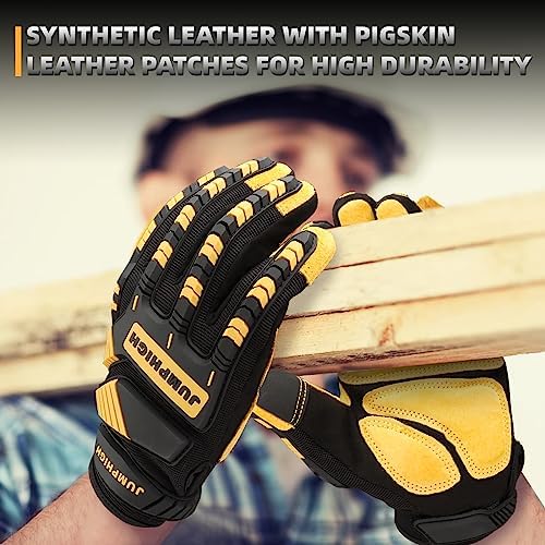 Impact Work Gloves, Mens Working Gloves - Image 5