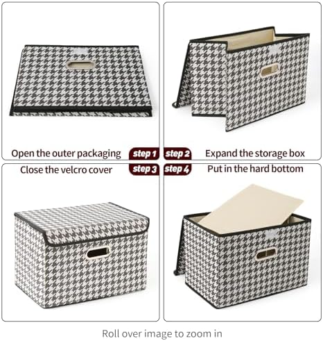 STOREONE Fabric Storage Cube Bins Foldable Organizer Container Collapsible - Image 6