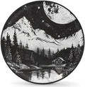 Rv Spare Tire Cover Wheel Mountain Forest Moon Tire Covers Wheel Protectors by FengQuGou