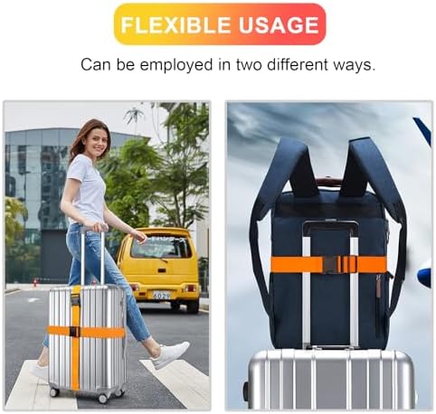 Luggage Straps for Suitcases TSA Approved, Travel Belt Suitcase Belt, Suitcase - Image 7