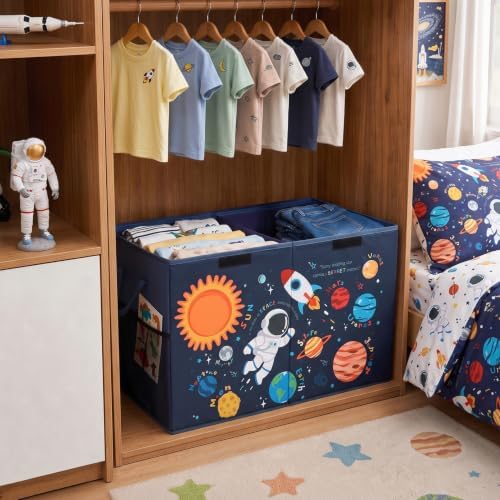 Toy Box with Adjustable Divider Large Toy Chest Storage - Image 5