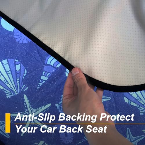 Back Seat Cover for Car Trucks Van SUV Jeep, Waterproof Rear Bench Towel Seat - Image 5