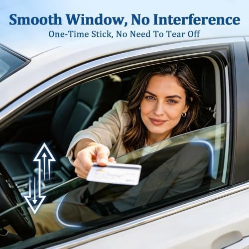 Car Window Shade for Driver Windows, Roll Windows UP & Down丨Static Cling - Image 4