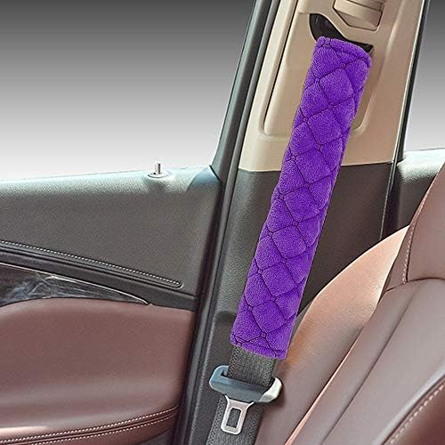 surpassme Car Seat Belt Pads Cover, 2 Pack Seat Belt Shoulder Strap Covers - Image 2