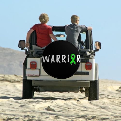 Generic Warrior Mental Health Awareness Tire Covers, Dust-Proof Weatherproof - Image 6