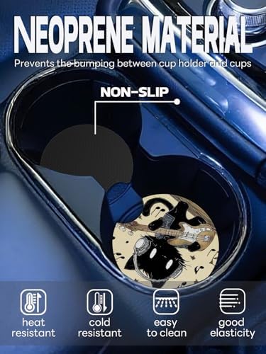 WOCOCN Car Coasters, Cup Holder Coasters - Image 2