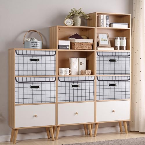 STOREONE Fabric Storage Cube Bins Foldable Organizer Container Collapsible - Image 4
