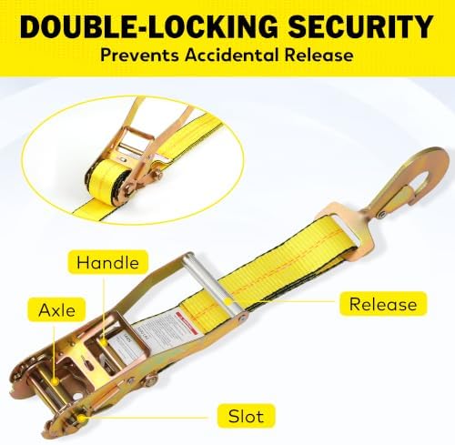 Car Tie Down Straps for Trailers - Image 3