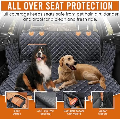 Dog Car Seat Cover for Back Seat - Image 2