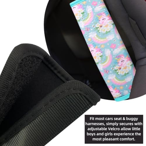 Seat Belt Cover for Kids, Seat Belt Pad for Boys Girls, Car Seat Straps - Image 3