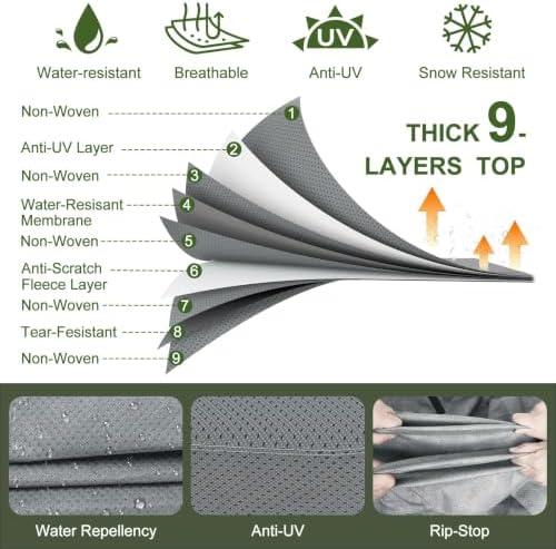 Mofeez Travel Trailer RV Cover 9 Layers - Image 2