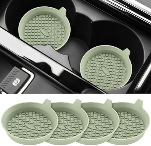 ME.FAN Car Cup Holder Coasters Silicone Cups Mats, Automotive Universal by MEFAN
