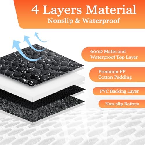 Mancro Waterproof Dog Hammock for Truck, Compatible - Image 4