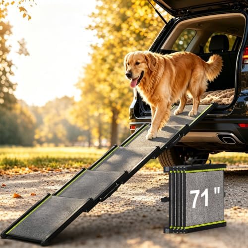 Dog Ramp for Car with Telescoping Design by Unknown