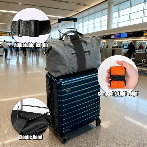 Luggage Straps for Suitcases，Multi-Use Strong Adjustable Luggage Connector - Image 6