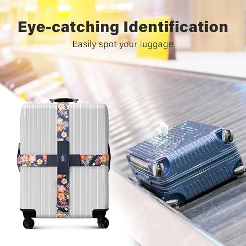 Luggage Straps for Suitcases, Adjustable Luggage Elastic Belt, Travel - Image 2