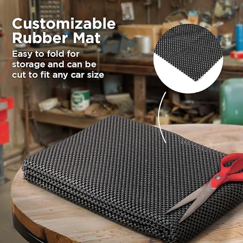 Mockins 60"x40" Anti Slip Mat for Car Top Carrier Rack & Rooftop Cargo Bag | - Image 4