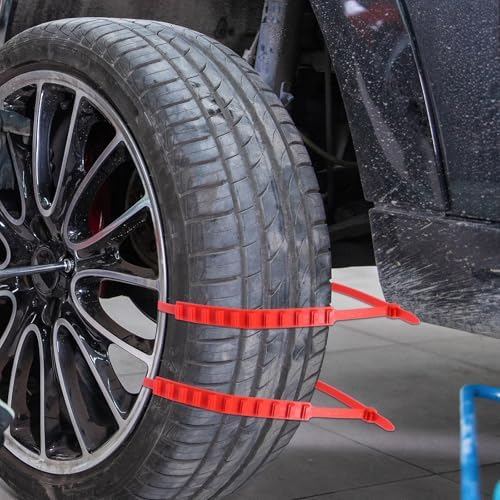 15pcs Orange Nylon Tire Belt for Truck Wheel Anti Skid Use - Image 5