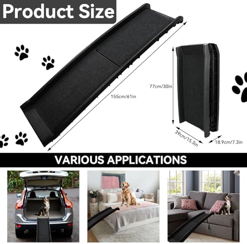 PawStep 51006 61 inch Portable Folding Pet Ramp - Image 3