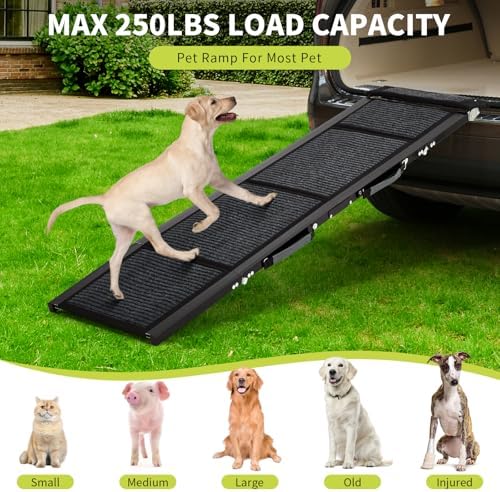 Garvee 63" Wide Folding Dog Ramp - Image 3