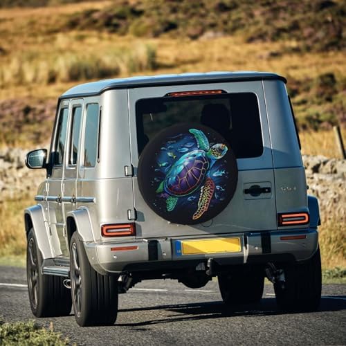 Turtle Spare Tire Cover Weatherproof Universal Wheel Protectors Wheel Covers - Image 7