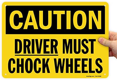 SmartSign 10 x 14 inch “Caution by SmartSign