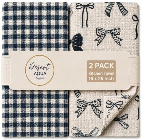 Kitchen Towels, Dish Towels for Kitchen by DesertAqua