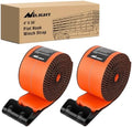Nilight Truck Straps 4" x 30' Heavy Duty Tie Down by Nilight