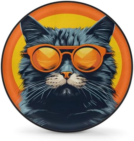 Spare Tire Cover for RV Trailer, Funny Animal Cat Tire Covers Universal Fit for by Unknown