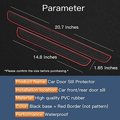 Door Sill Plate Protectors for Car - Image 2