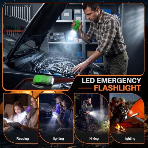 Treela 36 Hand Crank Flashlights - Image 6
