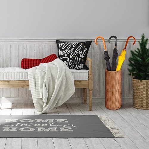 Weysat Woven Rattan Umbrella Stand Holder - Image 5