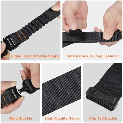 Luggage Connector Straps 2 Pack, Luggage Strap - Image 3