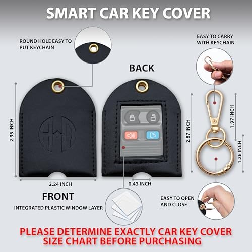 Leather Key Sleeve for Broken Car Key Loop Replacement - Image 2