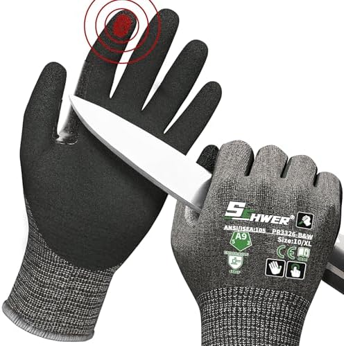 Schwer 12 Pairs ProGuard High Level Cut Resistant Work Gloves PR3326 by SCHWER