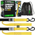 Rhino USA Motorcycle Tie Down Straps by RhinoUSAInc